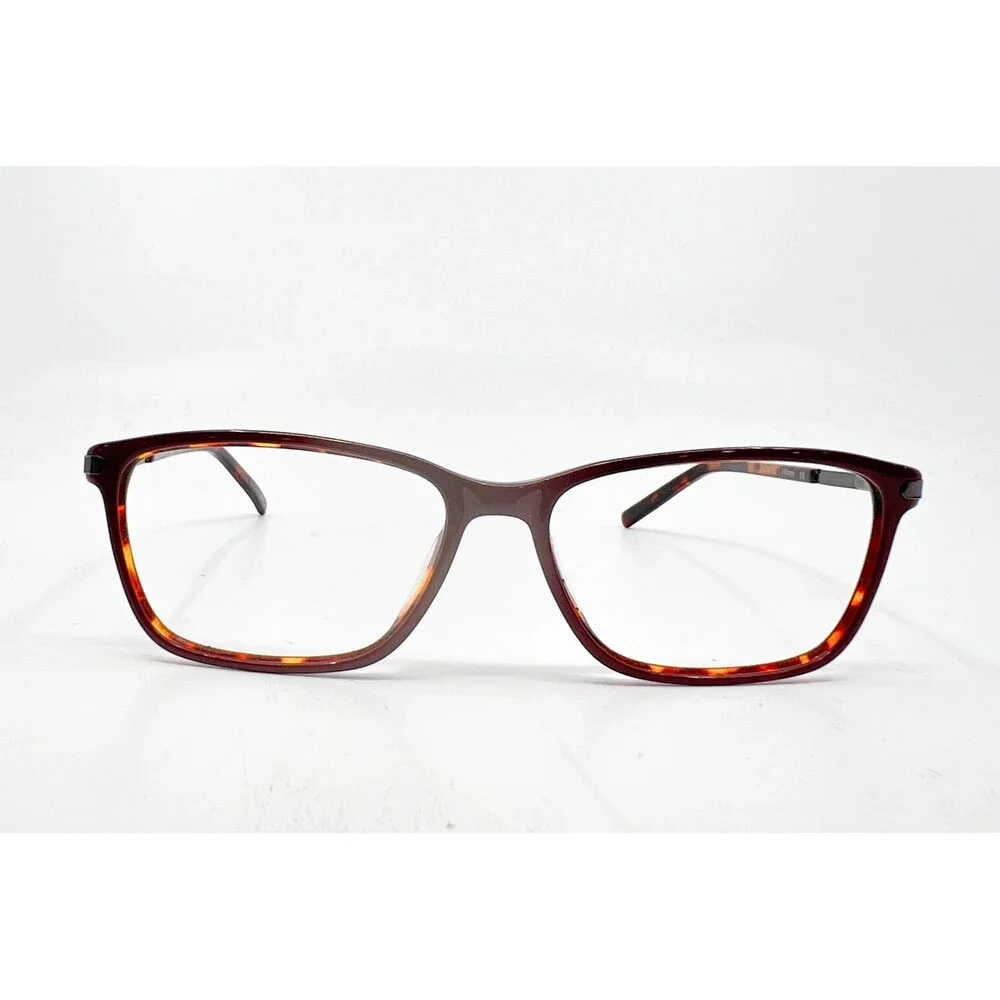 Via Spiga Simonetta Eyeglasses Womens Brown Tortoise Rectangular 53-15-140